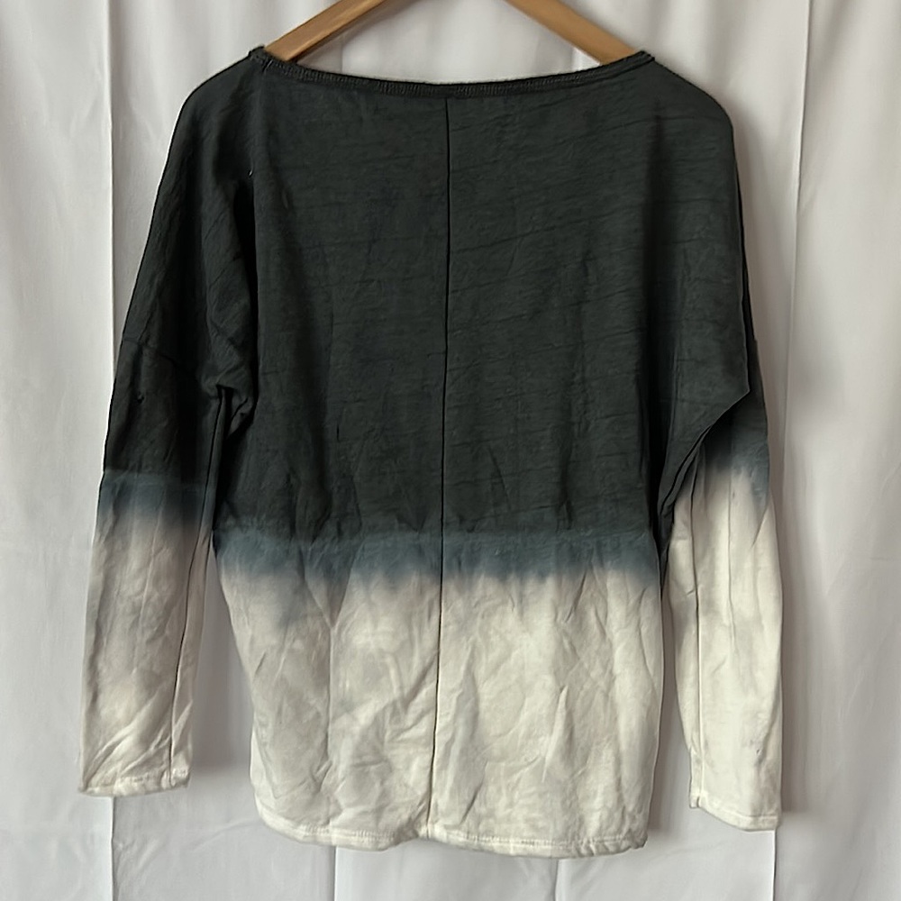 Go Couture Ombré Comfy Super Soft Sweatshirt Top **Size S** - Picture 2 of 3